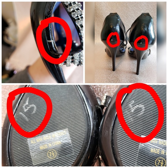 Celeste Heels Size 7.5 - Picture 7 of 7